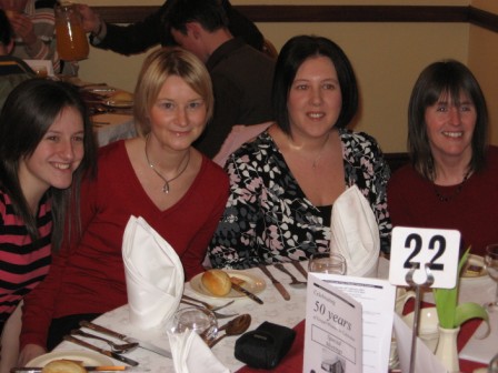 A special 50th Anniversary Dinner was held in the Magherabuoy House Hotel (Portrush) on Friday 9th February 2007. Many past members and friends joined with the congregation at this special event.